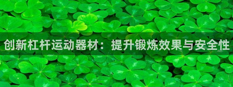 熊猫体育官网下载平台注册流程视频:创新杠杆运动器材:提升锻炼